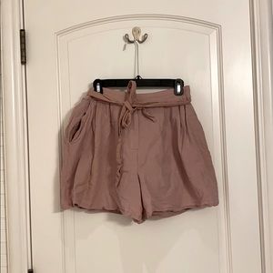 Linen Paper Bag Pants